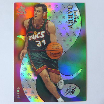 ~ Brent Barry ~1999-00年 SKYBOX E-X NBA球星.閃亮球員卡