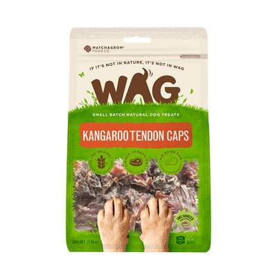 澳洲 WAG 天然澳 | 天然零食 袋鼠膝軟骨 | 50g 狗零食 純肉零食