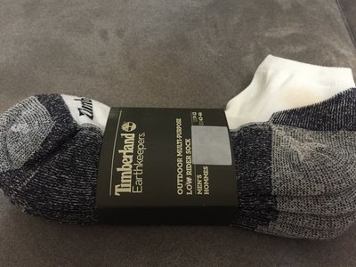 全新正品台灣公司貨 TIMBERLAND 白色短襪 三雙ㄧ組 組合包