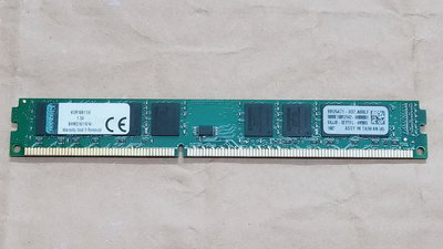 Kingston 金士頓 DDR3 1600 8G 雙面顆粒 1.5V 窄版 原廠終保 桌上型電腦專用 2016產-1