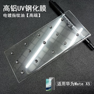 適用華為MateX5鋼化膜高鋁UV電鍍huawei mate x3防窺晶鉆保護貼膜 鏡頭保護貼 保護貼 鏡頭貼