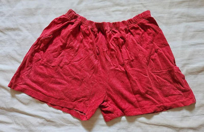 紅色 短褲 睡褲 安全褲 內搭褲 女裝 二手衣 童裝 兒童短褲 運動短褲 小短褲