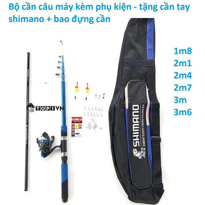 BEAR戶外聯盟Shimano 釣魚竿套裝帶配件,免費 2m7 shimano 手竿,釣竿手提箱 - Top1VN ch8aahbkaa