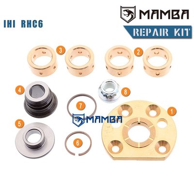 渦輪修理包 IHI RHC6 Journal bearing(H7.5mm) HINO YANMAR NISSAN
