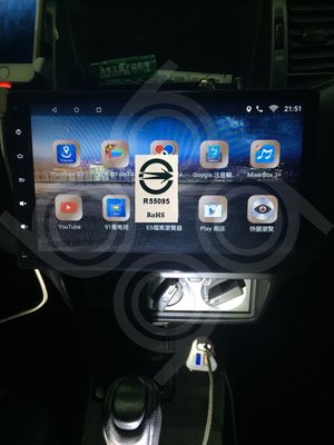 九九汽車音響 Mitsubishi三菱 lancer-10吋安卓機.Android.usb.導航.網路電視.到府安裝