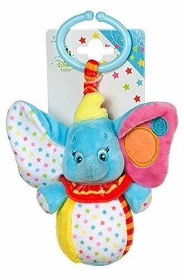 預購 美國帶回 Disney Dumbo 迪士尼可愛小飛象迴聲球 嬰兒聲響玩具 新生兒 彌月禮 生日禮