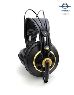 【音響世界】奧地利AKG K240 Studio經典款專業監聽耳機 -售完補貨中
