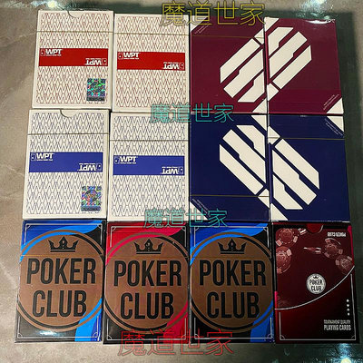 溜溜WPT德州撲克 部落先鋒PIONEER TRIBAL 魔術 德州POKER CLUB撲克牌