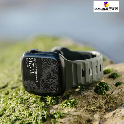 Nomad 錶帶適用於 Apple Watch 44 毫米 40 毫米 45 毫-OPLAY潮玩數碼