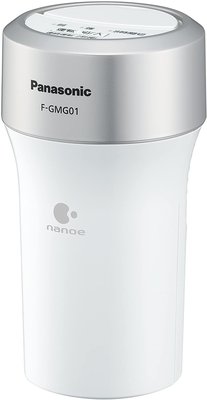 八田元氣小棧: 日版全新 Panasonic 國際牌 F-GMK01-W 白色日本製奈米離子 Nanoe搭載 車用 辦公