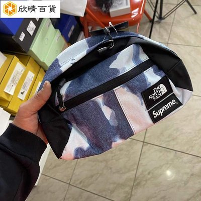 Supreme x The North Face 拼色 胸包腰包 NF0AWCG711.8
