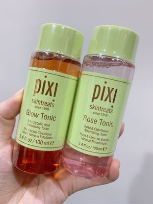 現貨不用等！【超取滿＄８００免運～】英國 PIXI－Glow Tonic 亮顏化妝水/玫瑰化妝水 100ml（全新封膜）