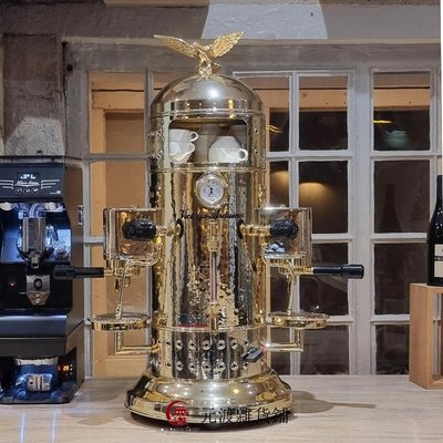免運-意大利黑鷹victoria arduino venus bar商用半自動復古咖啡機-元渡雜貨鋪