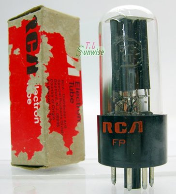 ︽NO:5228 美國 RCA 5Y3 GT ( CV1856 ) ( 中國 5Z4P 升級管 ) NIB 真空管 1支