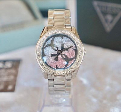 GUESS腕錶全新原廠正品GUESS手錶不鏽鋼錶帶石英女錶40mm