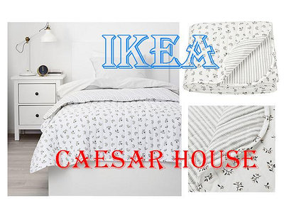 ╭☆卡森小舖☆╮【IKEA】鄉村風格~超質感複合式多功能SANDLUPIN蓋毯/床罩/冬夏兩用涼被/蓋毯-絕版限量