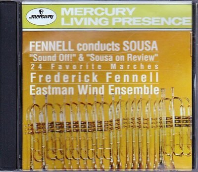 音樂居士新店#Fennell Conducts Sousa Marches 蘇薩：進行曲 芬納爾指揮#CD專輯