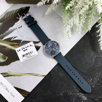 【熱賣精選】COACH 14503241 山茶花系列 真皮錶帶 女錶 石英手錶