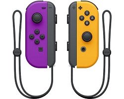 @電子街3C 特賣會@全新 任天堂 Nintendo Switch Joy-con(左右手套裝)紫&橘 手把