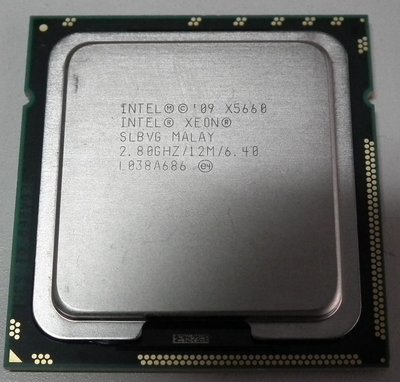 X5660 lga1366 INTEL CPU X58 XEON正式版SLBVG六核心2.8GH 6核心