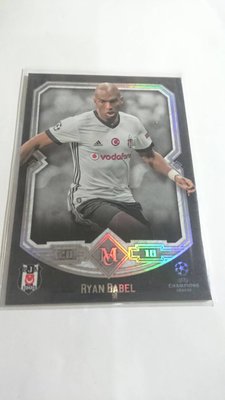 荷蘭足球明星Ryan Babel漂亮高價版一張~30元起標