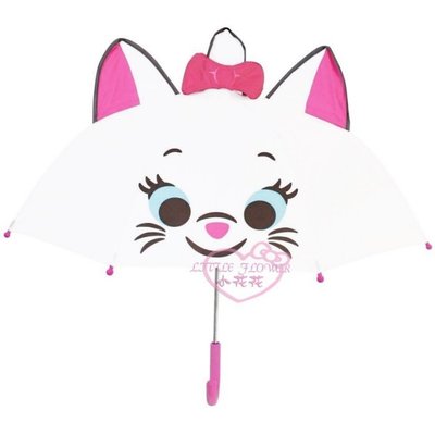 ♥小公主日本精品♥迪士尼瑪麗貓造型圖案雨傘直立雨傘手把傘兒童傘 可愛又實用 雨天必備必需品~預(2)
