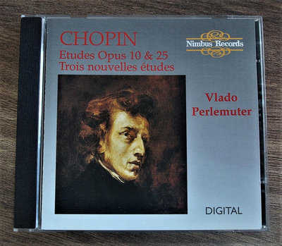法系神采(Nimbus)Chopin: 練習曲，Op. 10 &amp; 25/ Perlemuter