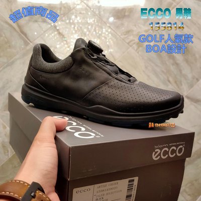 伊麗莎白~熱賣款 正貨ECCO GOLF BIOM HYBRID 3 BOA 高級高爾夫球鞋 男休閒鞋 舒適性極佳 155814