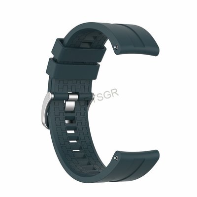 促銷打折  錶帶 適用於華米 Amazfit 2 2S 智慧運動手錶2 錶帶 硅膠 格紋 華米手錶2腕帶 錶帶 22mm