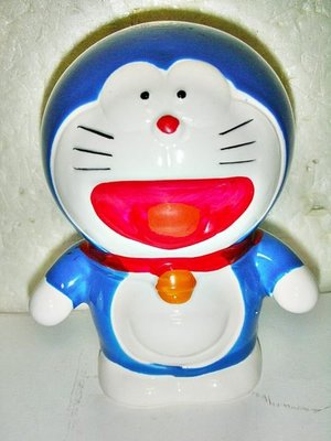 L.(企業寶寶公仔娃娃)全新少見哆啦A夢(Doraemon)寶寶/存錢筒/撲滿值得收藏!/6房樂箱84/-P