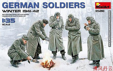 MiniArt 35218 135 二戰東線德國士兵 1941-42 冬季