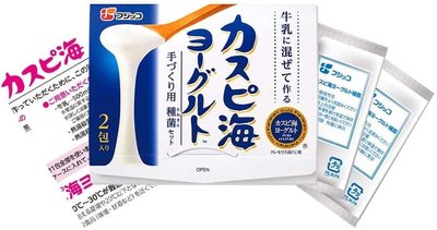 日本 Fujicco 裏海優格菌 2包入 天然優格菌 乳酸菌 優酪乳 酸奶 親子DIY 室溫培養 克菲爾【全日空】