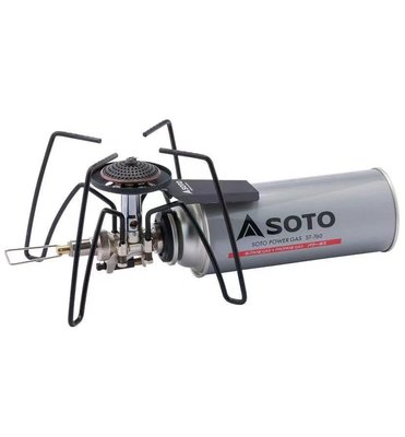 熱賣 日本SOTO戶外露營折疊爐具輕量便攜高山黑蜘蛛打火輔助ST310
