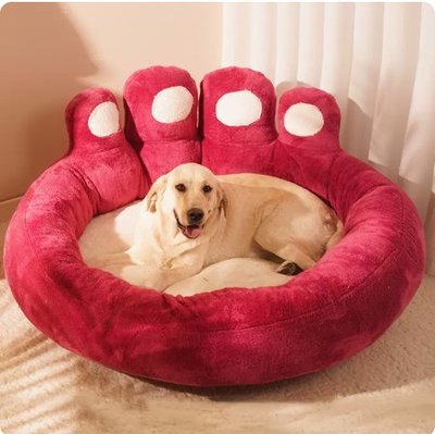 狗窩冬天保暖深度睡眠狗床四季通用中大型犬沙發睡墊貓窩寵物用品