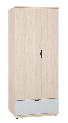 【生活家傢俱】CM-219-4：粉藍2.5尺衣櫥【台中家具】兒童衣櫃 開門式 兒童家具低甲醛木心板 台灣製造