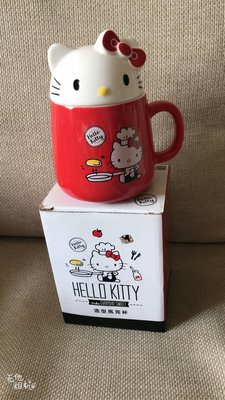 Hello Kitty 造型馬克杯 立體杯蓋