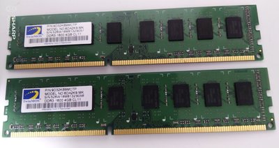 【賣可小舖】勤茂  DDR3-1600 4GB  全新 AMD專用桌上型記憶體 (同批 - 連號)