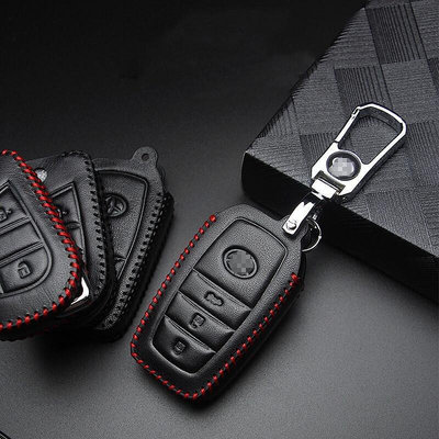 TOYOTA豐田RAV4鑰匙保護套(4.5代-5代適用) 免鑰匙皮套包 五代RAV4專用 遙控器真皮套
