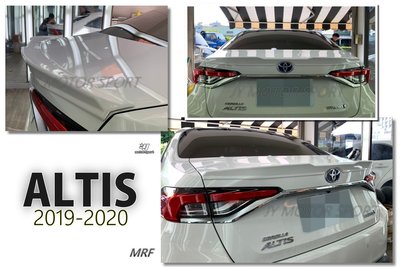 》傑暘國際車身部品《全新 ALTIS 12代 2019 2020 19 20 年 MRF 壓尾 尾翼 含烤漆