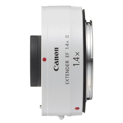 〔三代〕Canon Extender EF 1.4X III 增距鏡 加倍鏡 減一級光圈 適用單眼鏡頭 WW