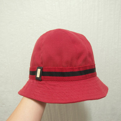 Gucci 紳士帽 漁夫帽 老帽 紅 極稀有 義大利製 老品 復古 古著 Vintage