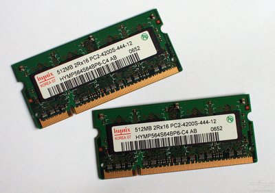 【TurboShop】原廠 Hynix 海力士 筆記型 512MB DDR2 PC2-4200S 533MHz 雙面顆粒
