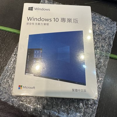 [龍龍3C] 微軟 Microsoft Windows 10 Pro 64Bit 中文版 專業版 盒裝版 Win10