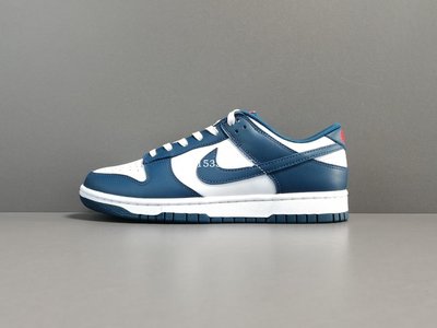 Nike DUNK LOW Retro＂Valerian Blue＂白藍 丈青藍 皮革低幫籃球鞋DD1391-400男鞋