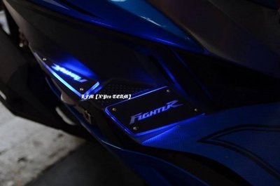 LFM【X'Pro TEAM】FIGHTER六代導光式前後踏板～FIGHTER6代導光式LED踏板~光導式