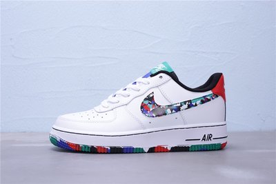 Nike Air Force 1 Low Crayon White GS 白彩 休閒運動板鞋 男女鞋CU4632-100