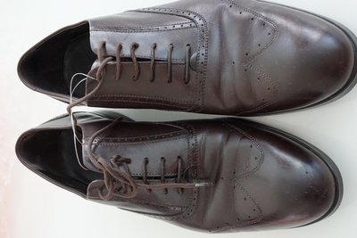 Giorgio Armani 咖啡色皮鞋
