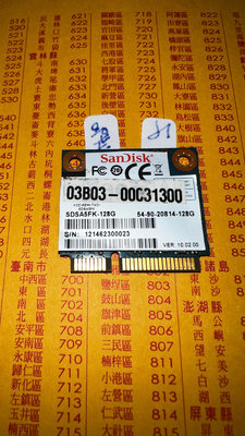 MSATA ssd[05次品]SanDisk u100 128Gb  GD 419.4490