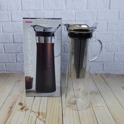 【HARIO】冷泡咖啡壺1000ML✰CBC-10SV✰不鏽鋼/免濾紙/冷泡冰釀咖啡壺/8杯用【公司貨/附發票】