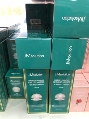 韓國代購 JM solution 海洋珍珠深層保濕泡沫洗面乳 200ml，潔面乳/洗顏乳，現貨供應。